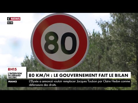 80 km/h : le gouvernement fait le bilan