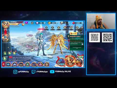 (18+) #19/04 - DUELOS GALACTICOS * FITPLAY  - Saint Seiya Awakening - LIVE