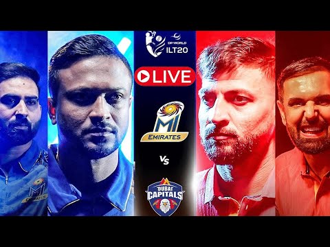 Live | MI Emirates vs Dubai Capitals | Match 29 | DP World ILT20
