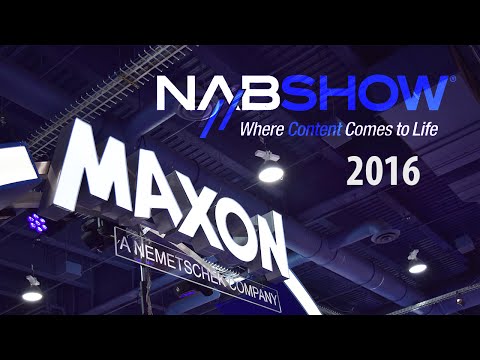 NAB Show 2016 Cinema4D Maxon