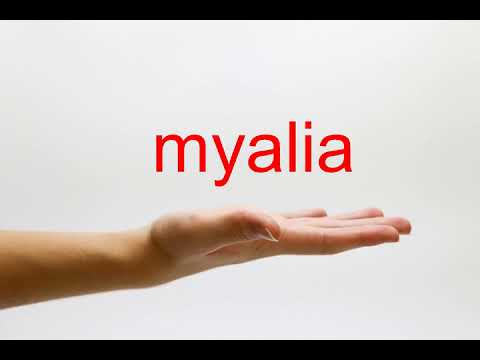 How to Pronounce myalia - American English