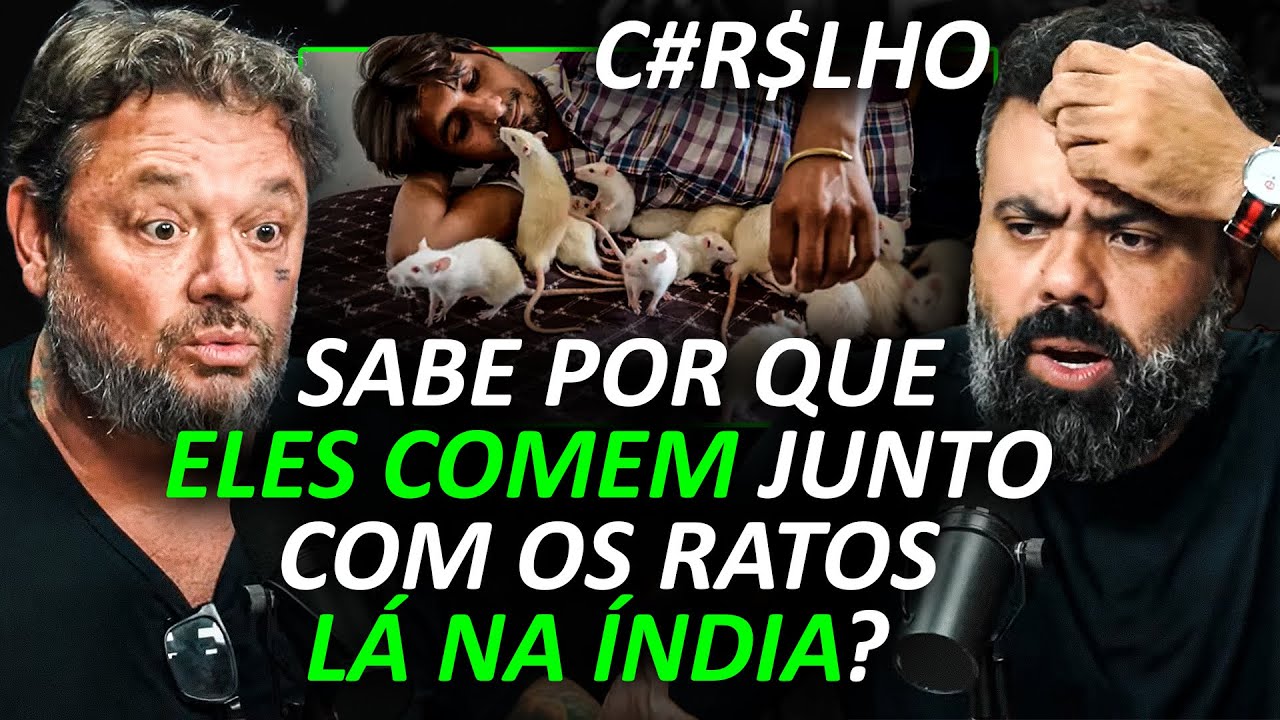 O PIOR PAÍS do MUNDO PRA SE VISITAR? O que VOCÊ NÃO SABIA sobre ÍNDIA [com BALESTRIN & RASMUSSEN]