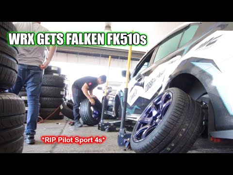 What REALLY killed my Michelin Pilot Sport 4s - WRX Gets Falken Azenis FK510's!