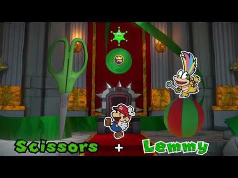 Mario Mix: Lemmy's Dual Bladed Finale