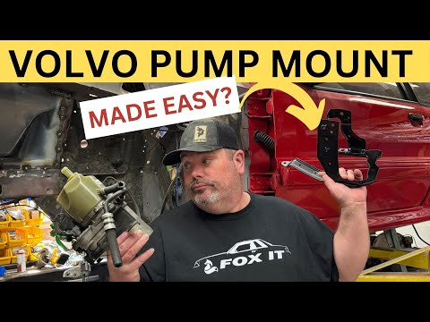 FOXBODY VOLVO ELECTRIC POWER STEERING PUMP MOUNTING MADE EASY?