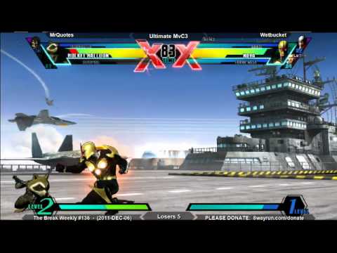 The Break Weekly #136 - uMvC3 L5 - MrQuotes VS Wetbucket