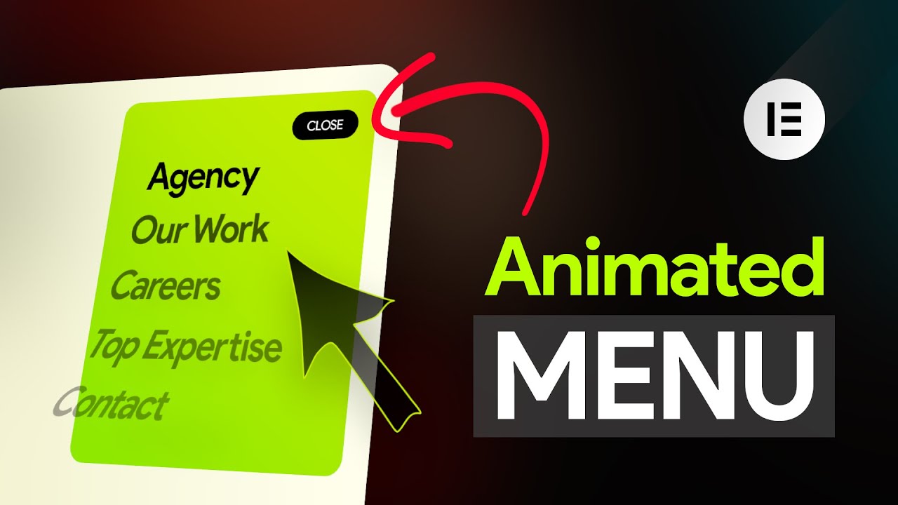 Make this INCREDIBLE Animated Side Menu in Elementor | WordPress Advanced Navigation Menu Design