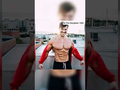 Mr. Beast Reveals His Insane Muscle Transformation with Jaw-Dropping Abs!