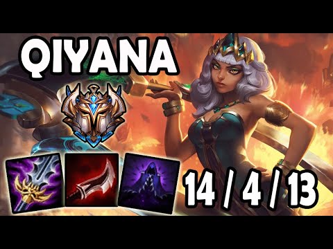 Qiyana vs Diana MID Ranked Challenger NA