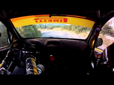 Camera car 4°Rally Race 2015 Caldaralo / Tronconi Renault Clio R3C P.S.6 3°Assoluti