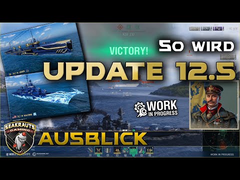 So wird Update 12.5 - World of Warships