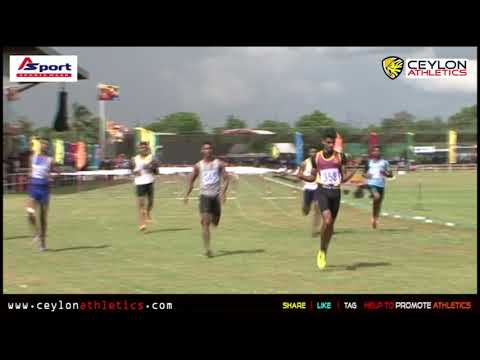 NSF 110m Hurdles Mens Finals   2018 National Sports Festival