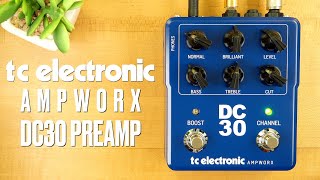 Video thumbnail for TC Electronic Ampworx DC30 Preamp by Pedal of the Day