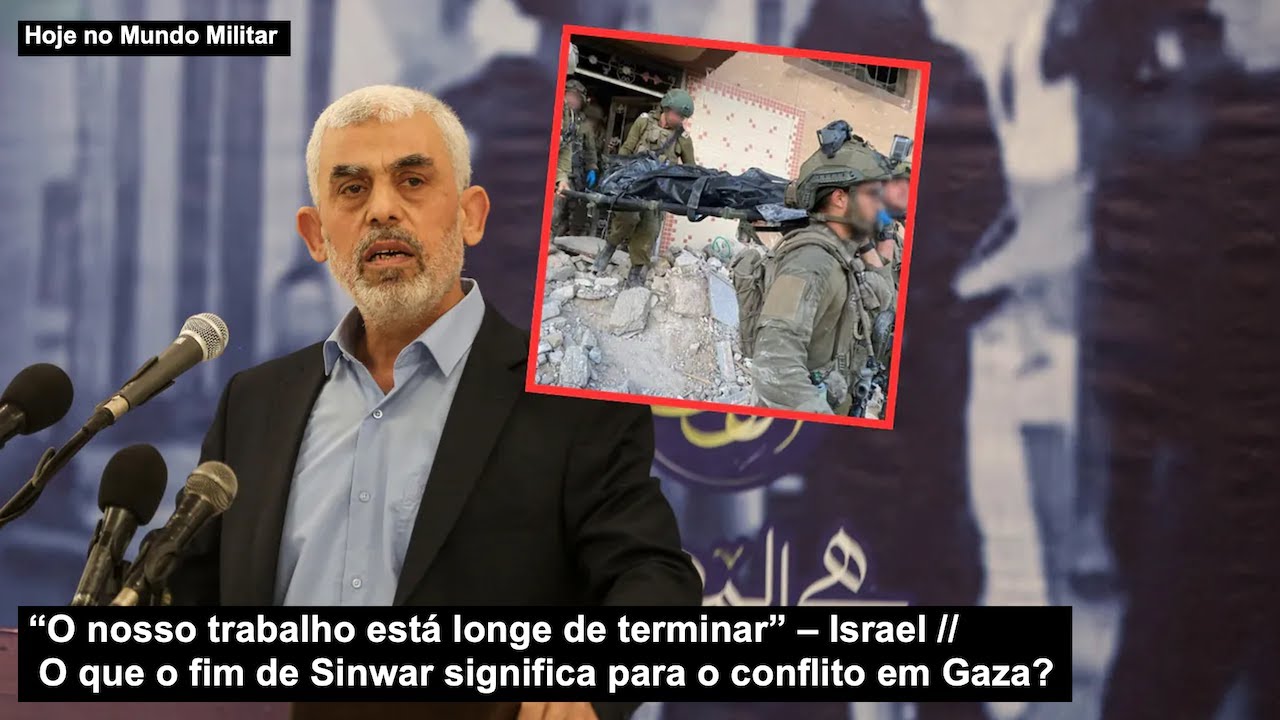 “O nosso trabalho está longe de terminar” O que o fim de Sinwar significa para o conflito em Gaza?
