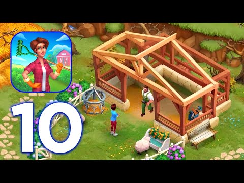 Farmscapes - Restore a farm & solve puzzles Gameplay Day 3 - Part 2 (iOS, Android)