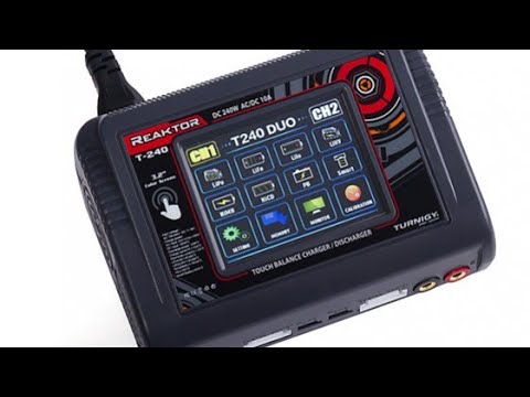 Turnigy Reaktor T240 DUO charger - unboxing and overview