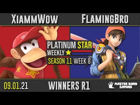 PSW S11:W8 - XiammWow (Diddy Kong) vs FlamingBro (Hero) - WR1
