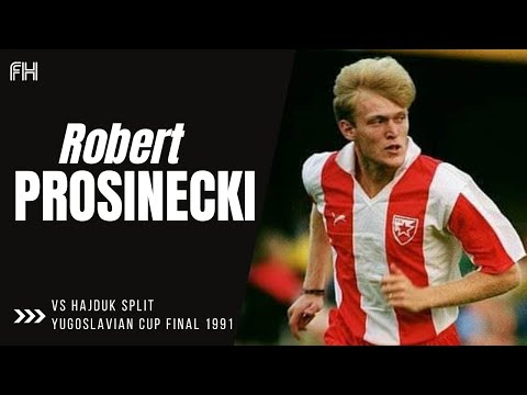 Robert Prosinecki ● Skills ● Crvena Zvezda 0-1 Hajduk Split ● Yugoslavian Cup 1990-91