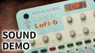 Video thumbnail for LIVEN Lofi-6 Sound Demo by SONICWARE