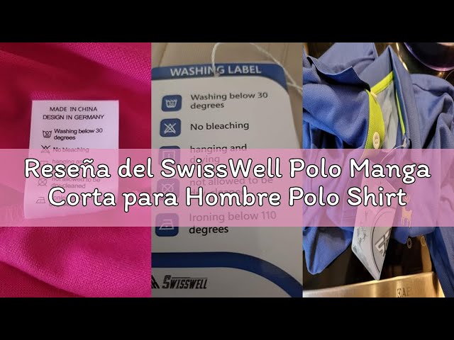 Vídeo relacionado con TARAINYA Polo Hombre Algodón Manga Corta Poloshirt con Bolsillo Verano para Oficina Ocio y Golf Verde Oliva L