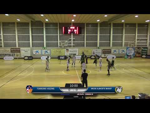 Full Match - Torrons Vicens CB Hospitalet vs Arcos Albacete Basket
