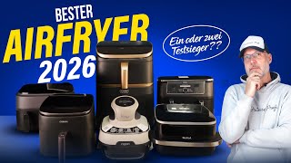 Monatelang getestet… Welche Heißluftfritteuse ist 2026 die beste?(Großer Praxistest)