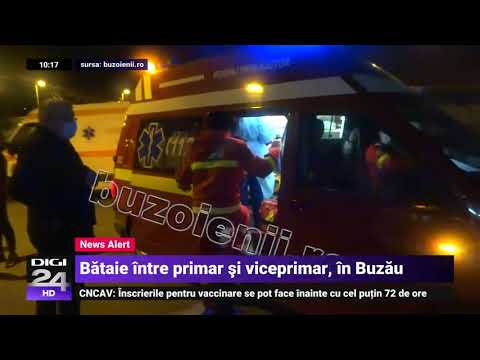 Bătaie între primar şi viceprimar, în Buzău. Primarul a ajuns la spital - Digi24