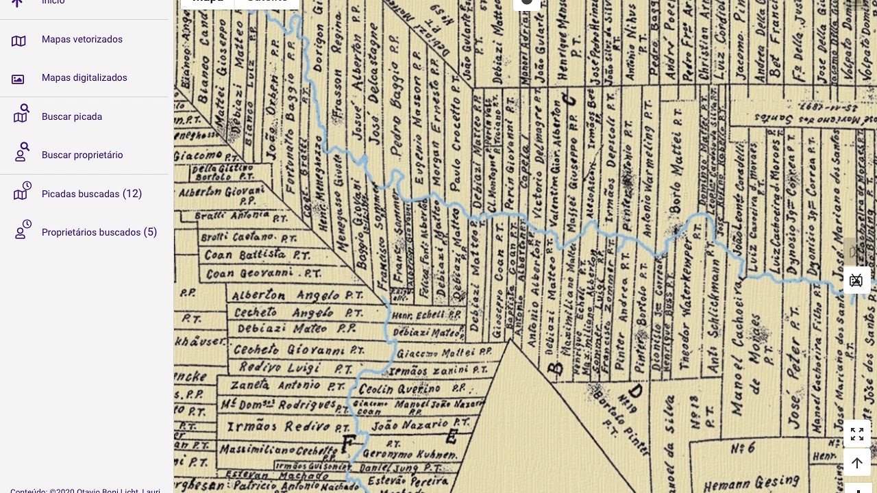 Mapas de Santa Catarina - Grão Pará