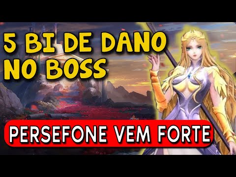 PERSEFONE JÁ MOSTRA SEU PODER, 5 BI DE DANO NO BOSS DA LEGIÃO COM ESSA COMP - SAINT SEIYA AWAKENING