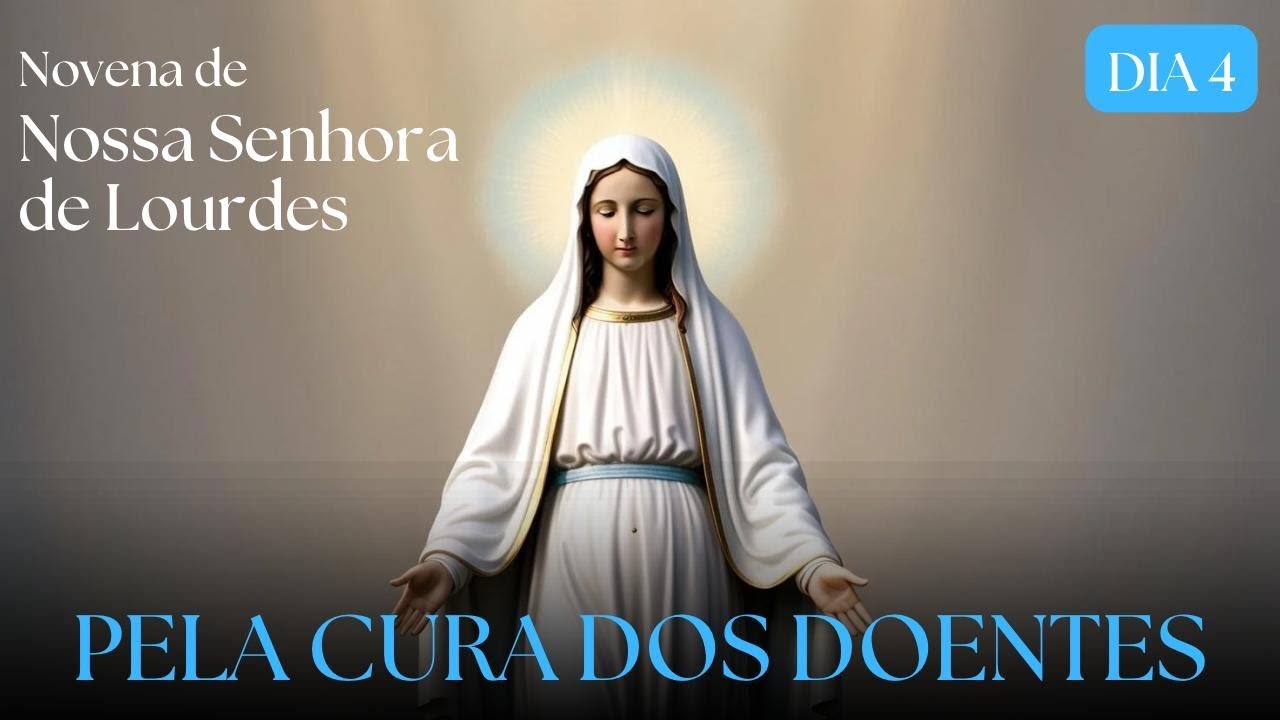 #PedroSiqueira - NOVENA DE NOSSA SENHORA DE LOURDES - DIA 4 - 6 de fevereiro de 2025.