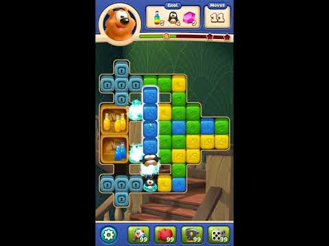 Toon Blast Level 7092 - NO BOOSTERS 🐻🐺🐱 | SKILLGAMING ✔️