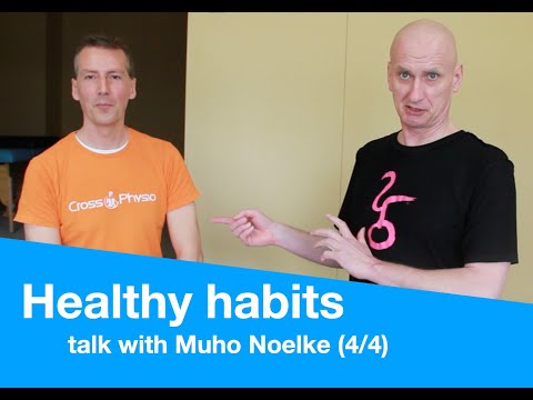 Healthy habits - discipline for a more enjoyable life - talk with Muho Noelke