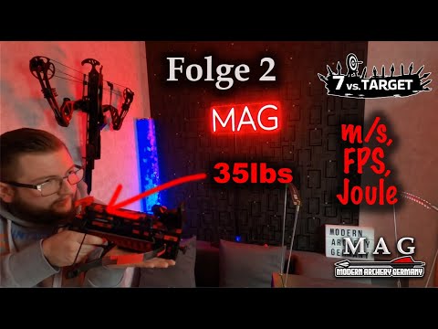 7 VS. TARGET Episode 2: Facts, Figures, and Data - 35 lbs. Velocity Measurement (FPS) and Joule V...