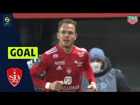 Goal Irvin CARDONA (74' - STADE BRESTOIS 29) STADE BRESTOIS 29 - OLYMPIQUE LYONNAIS (2-3) 20/21