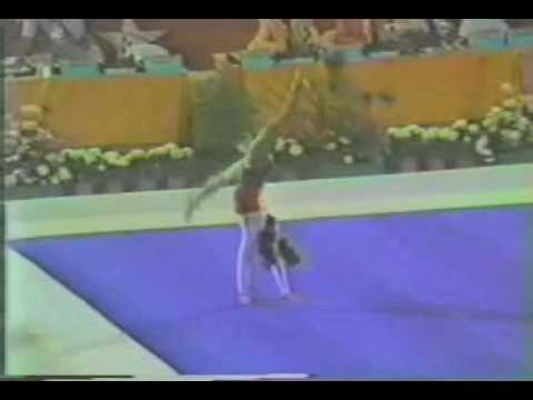 1984 Olympics AA Romi Kesller FX