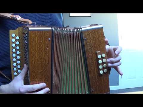 BC Irish Accordion lesson - left hand basses