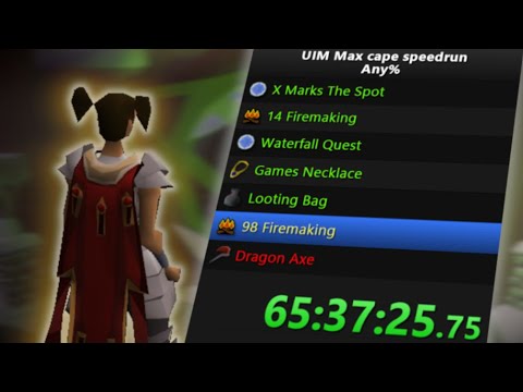 UIM Max Cape Speedrun any% OSRS - Ep. 1