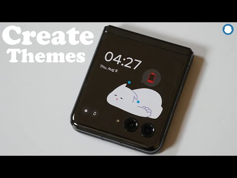 How To Change & Create Themes On Motorola Razr 50 Ultra