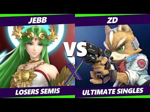 Smash Ultimate Tournament - ZD (Fox)  Vs. JeBB (Palutena, Lucina) - S@X 298 SSBU Losers Semis