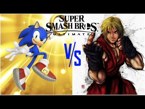 Super Smash Bros Ultimate: Sonic vs. Ken