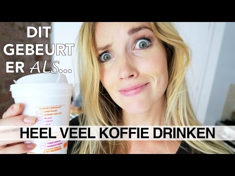Dit gebeurt er als je veel te veel koffie drinkt