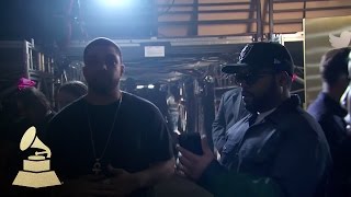Ice Cube and O'Shea Jackson | Backstage Interview | 58th GRAMMYs