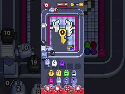 Pixel Flow Level 159 Walkthrough