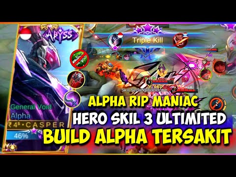 BUILD ALPHA TERSAKIT 2021 - ITEM'S ALPHA TERSAKIT MOBILE LEGENDS