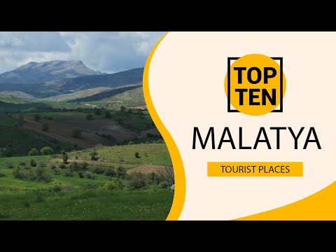 Top 10 Best Tourist Places to Visit in Malatya | Turkey - English