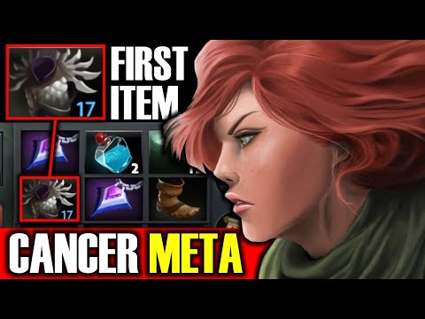 CANCER BUILD..!! New Meta Build Blade Mail 1st Item Windranger by Sumail 7.25 | Dota 2