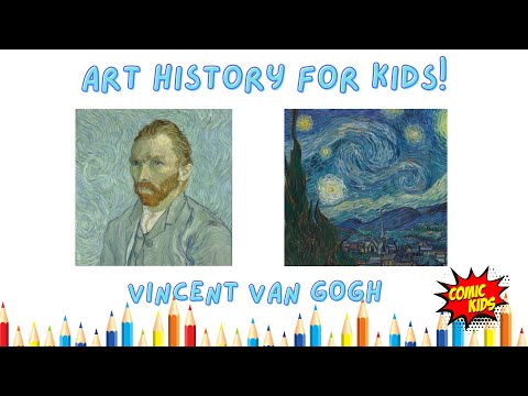 Vincent Van Gogh for Kids !🎨 | Art History for Kids
