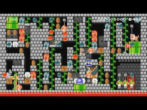 The Screens Challenge of Cannons by Matt 一SUPER MARIO MAKER一 No Commentary 1AP
