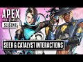 *NEW* Seer and Catalyst Interaction Voicelines - Apex Legends Season 15