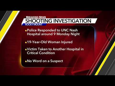 Woman critically injured in Rocky Mount shooting